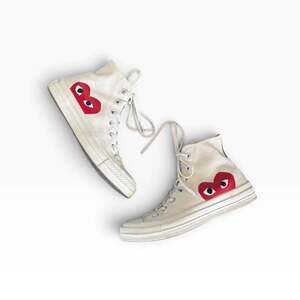 CDG PLAY x Converse Chuck Taylor All Star High-Top Sneakers | Women’s Size 8
